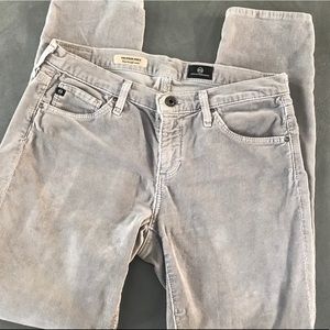 AG Stevie Slim Straight Tan Khaki Cords 28R Pants
